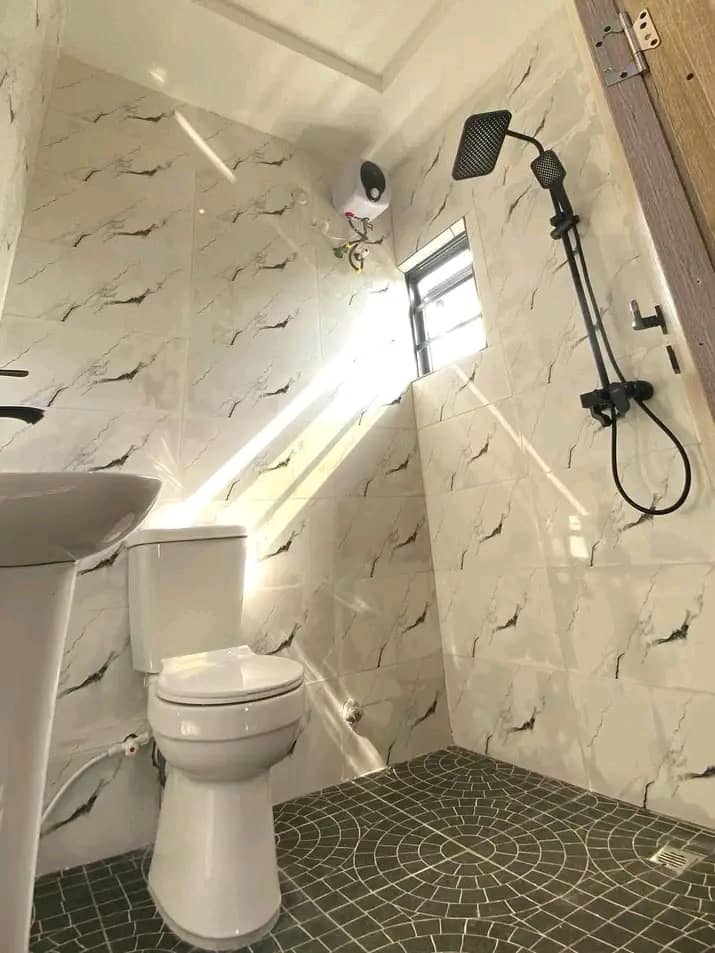 Marble bathroom tiling project